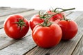 Fresh Red Tomatoes on White Background Royalty Free Stock Photo