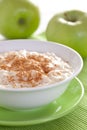 Fresh rice pudding