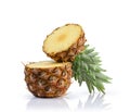 Fresh ripe cut juicy pineapple for healthy nutrition Royalty Free Stock Photo