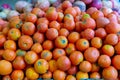Fresh ripe mandarins Royalty Free Stock Photo