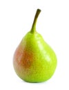 Fresh Ripe Pear Isolated on the White Background Royalty Free Stock Photo