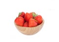 Fresh ripe perfect strawberry. Royalty Free Stock Photo