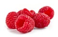 fresh ripe raspberries Royalty Free Stock Photo