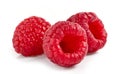 fresh ripe raspberries Royalty Free Stock Photo