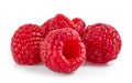 fresh ripe raspberries Royalty Free Stock Photo