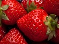 Fresh Ripe Strawberries Royalty Free Stock Photo