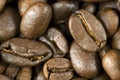 Fresh roasted coffee beans Royalty Free Stock Photo