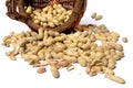 Fresh Roasted Peanuts Royalty Free Stock Photo