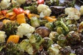 Fresh roasted vegetables