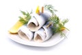 Fresh Rollmops Royalty Free Stock Photo