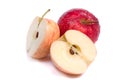 fresh royal gala apples Royalty Free Stock Photo