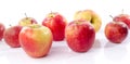 Fresh royal gala apples Royalty Free Stock Photo