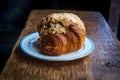 Fresh Rustic Almond Croissant