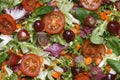 Fresh salad background Royalty Free Stock Photo