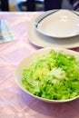 Fresh salad in a bowl Royalty Free Stock Photo