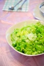 Fresh salad in a bowl Royalty Free Stock Photo