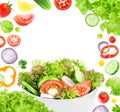 Fresh salad Royalty Free Stock Photo