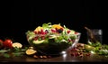 Fresh Salad Still Lifee Royalty Free Stock Photo