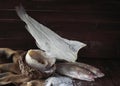 Fresh, Salted and Dried Cod, gadus morhua