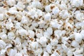 Fresh salted popcorn as a texture background. Texture Salted Sweet Corn Royalty Free Stock Photo