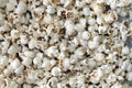 Fresh salted popcorn as a texture background. Texture Salted Sweet Corn Royalty Free Stock Photo