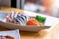 Fresh sashimi combo Royalty Free Stock Photo