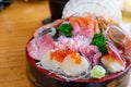 fresh sashimi combo Royalty Free Stock Photo