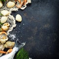 Fresh seafood Royalty Free Stock Photo