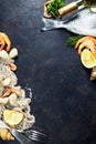 Fresh seafood Royalty Free Stock Photo