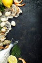 Fresh seafood Royalty Free Stock Photo