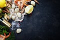 Fresh seafood Royalty Free Stock Photo