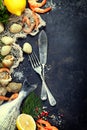 Fresh seafood Royalty Free Stock Photo