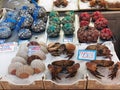 Fresh Shellfish, Athens Markets, Greece Royalty Free Stock Photo
