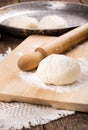 Fresh shortcrust dough Royalty Free Stock Photo