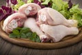 Fresh skinless chicken Royalty Free Stock Photo