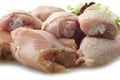 Fresh skinless chicken Royalty Free Stock Photo