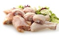 Fresh skinless chicken Royalty Free Stock Photo