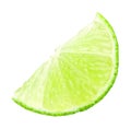 Fresh slice of lime