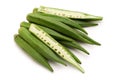 Fresh slice okra