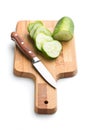 Fresh sliced cucumber. Royalty Free Stock Photo