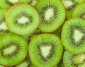 Fresh sliced kiwi fruit. For background Royalty Free Stock Photo