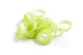 Fresh Sliced Leeks Royalty Free Stock Photo