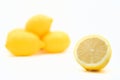 Sliced lemon Royalty Free Stock Photo