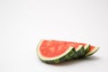 Fresh sliced watermelon Royalty Free Stock Photo