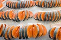 Fresh slices of salmon Royalty Free Stock Photo