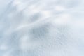 Fresh snow background with dunes Royalty Free Stock Photo