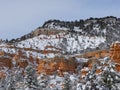 Snow in Red Canyon