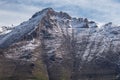 Fresh snow on the Hoher Tenn Royalty Free Stock Photo