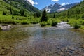 Spring at Maroon Creek Royalty Free Stock Photo