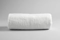 Fresh soft rolled towel